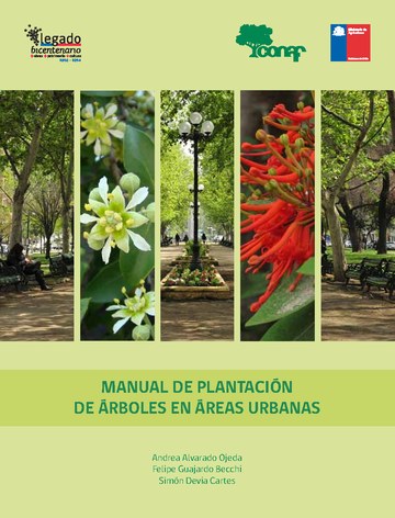 Manual de Plantación de Árboles en Áreas Urbanas — Alvarado, Galleguillos, Devia